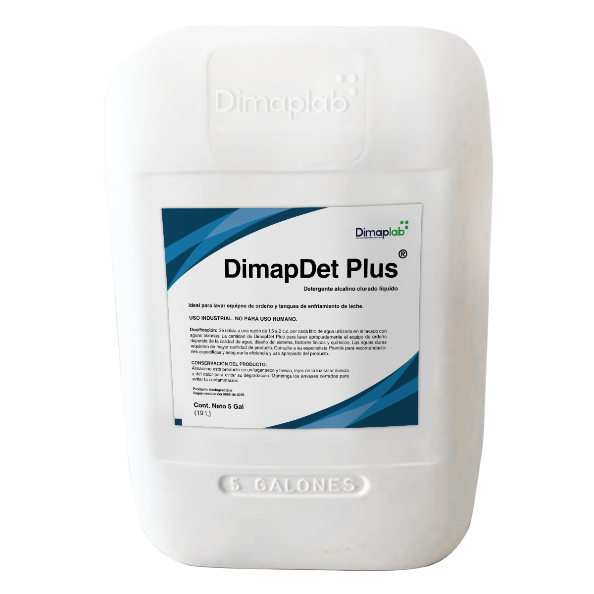 Bidón de DimapDet Plus®, línea alcalina